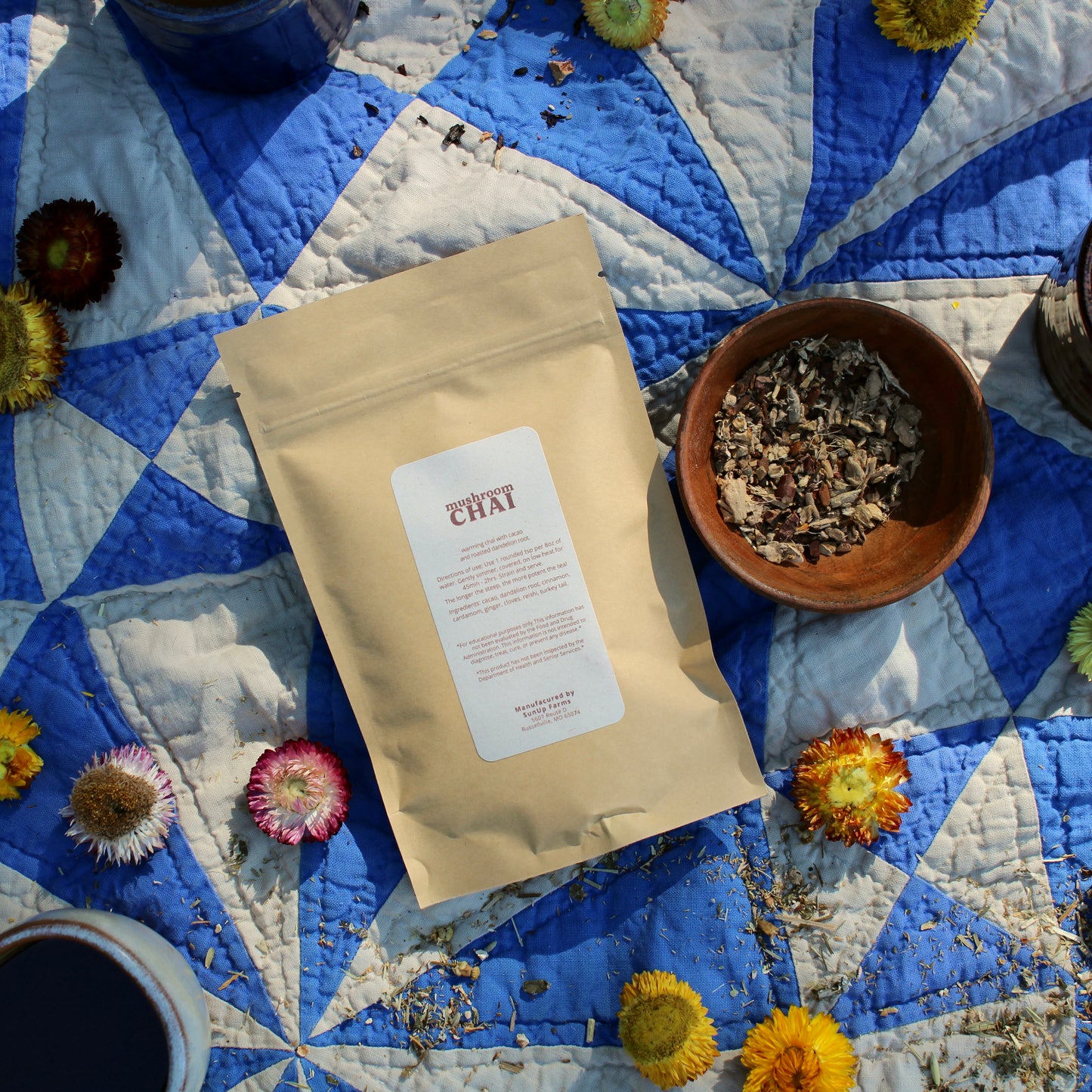 Mushroom Chai Herbal Tea